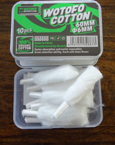 Wotofo Cotton Wattestrips Ø-6mm