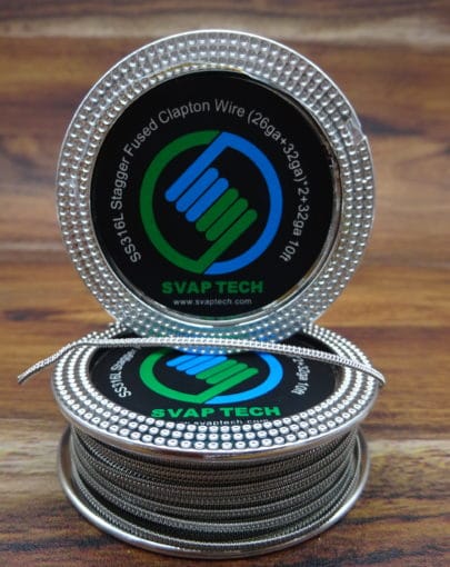 Stagger-Fused-Clapton SS316L von SVAPTECH