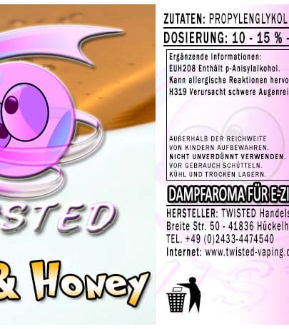 Milk & Honey von Twisted-Vaping