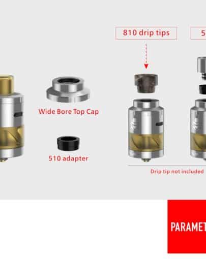 Digiflavor Pilgrim GTA/RDTA Geschmacksverdampfer