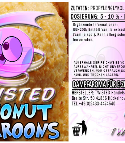 Coconut Macaroons Aroma von Twisted-Vaping