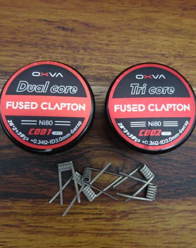 Oxva Ni80 fused Clapton Fertigcoils