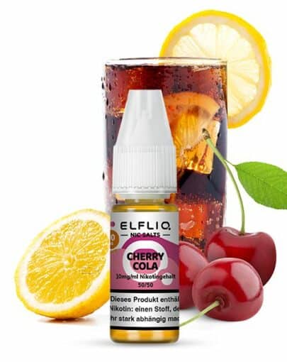 Elfliq Cherry-Cola Nikotinsalz-Liquid Elfbar