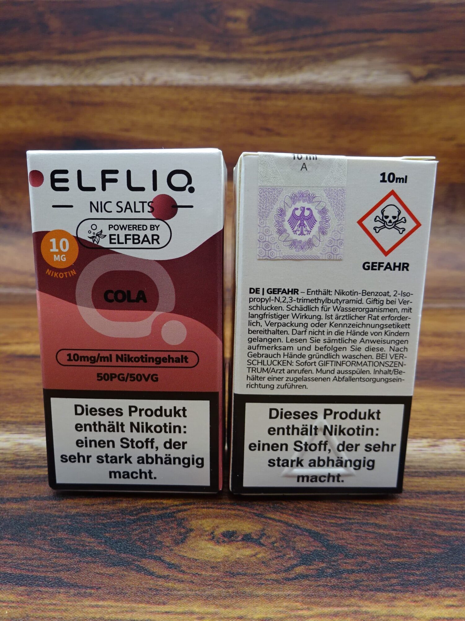 Elfliq Cola Nikotinsalz-Liquid Elfbar