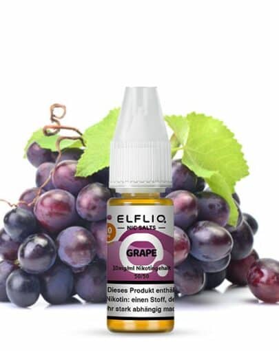 Elfliq Grape Nikotinsalz-Liquid Elfbar