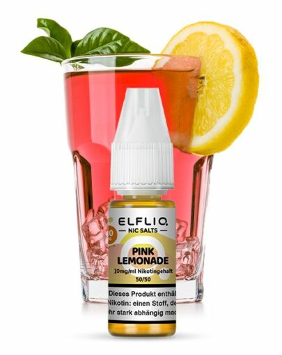 Elfliq Pink-Lemonade Nikotinsalz-Liquid Elfbar