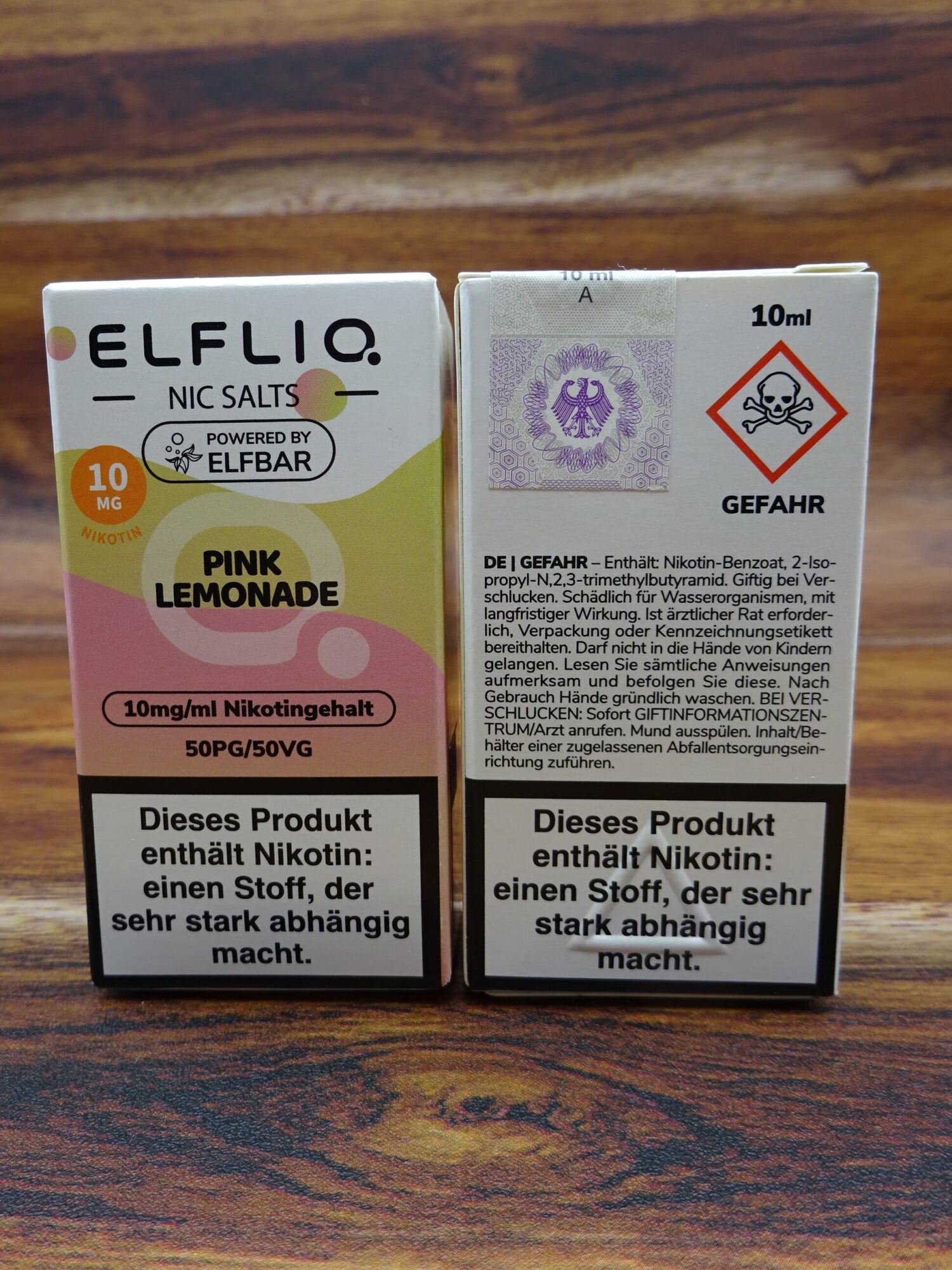 Elfliq Pink-Lemonade Nikotinsalz-Liquid Elfbar